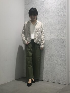 「カジュアルコーディネート」｜hiroさん（レディース・157cm）の冬コーディネート