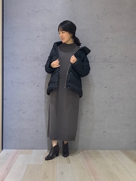 「ナカワタジャケット」｜hiroさん（レディース・157cm）の秋コーディネート