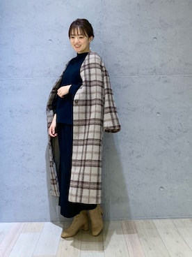 hiroさん（レディース・157cm）の冬コーディネート