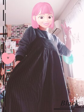「SM2（エスエムツー）のアイテム（つなぎ/オールインワン）」を使った、SATOMIさん（レディース・160cm）の冬コーディネート