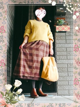 SATOMIさん（レディース・160cm）の冬コーディネート