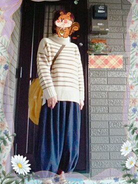 SATOMIさん(レディース・160cm)の冬コーディネート