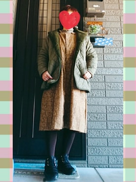 「SM2（エスエムツー）のアイテム（その他アウター）」を使った、SATOMIさん（レディース・160cm）の冬コーディネート
