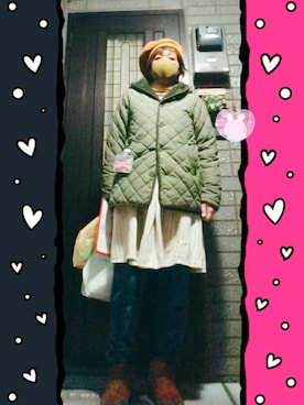 「SM2（エスエムツー）のアイテム（その他アウター）」を使った、SATOMIさん（レディース・160cm）の冬コーディネート