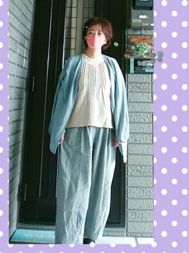 SATOMIさん（レディース・160cm）の春コーディネート