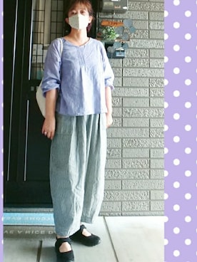 SATOMIさん（レディース・160cm）の春コーディネート