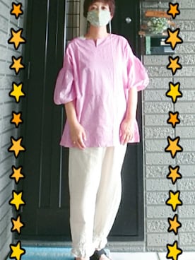 「ボーター」｜SATOMIさん（レディース・160cm）の春コーディネート