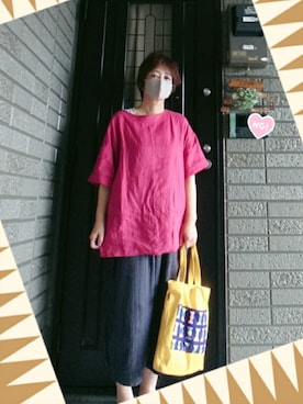 SATOMIさん（レディース・160cm）の夏コーディネート