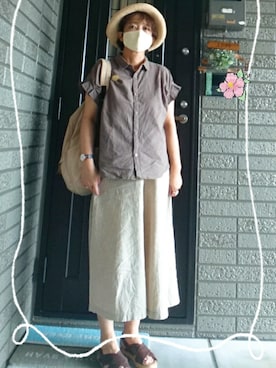 SATOMIさん(レディース・160cm)の夏コーディネート