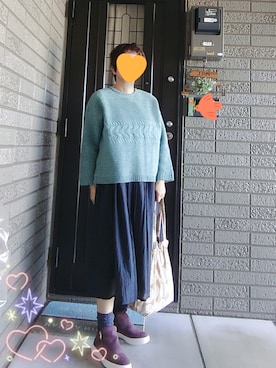 SATOMIさん（レディース・160cm）の秋コーディネート