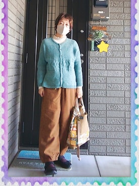 SATOMIさん（レディース・160cm）の冬コーディネート