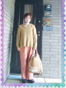 SATOMIさん（レディース・160cm）の冬コーディネート