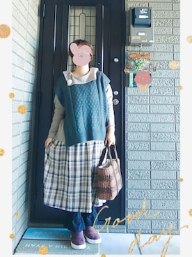 SATOMIさん（レディース・160cm）の冬コーディネート