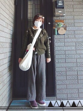 SATOMIさん（レディース・160cm）の冬コーディネート