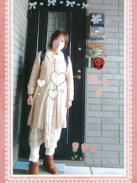 SATOMIさん（レディース・160cm）の冬コーディネート