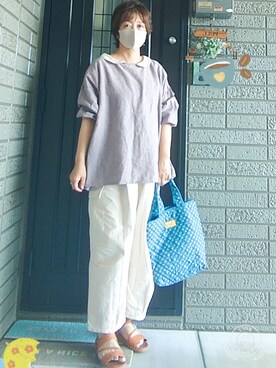 「クレリック」｜SATOMIさん（レディース・160cm）の春コーディネート