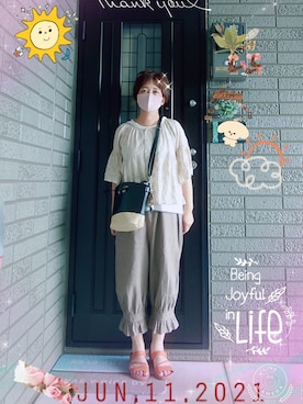 SATOMIさん（レディース・160cm）の夏コーディネート