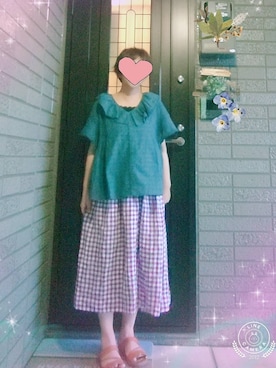 SATOMIさん(レディース・160cm)の夏コーディネート