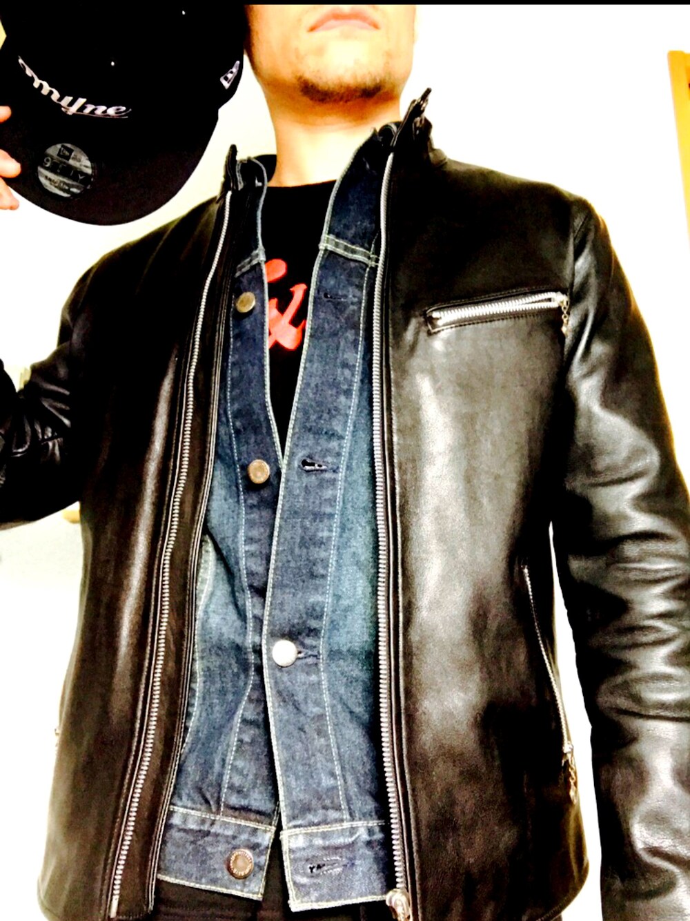 GARNIのライダースジャケットを使った人気ファッションコーディネート