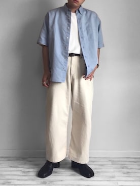 「MARC JACOBS（マークジェイコブス）のアイテム（腕時計）」を使った、 mochizukitakuyaさん（メンズ・170cm）の春コーディネート