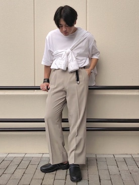 「STUDIOUS(ステュディオス)のアイテム(リング)」を使った、 mochizukitakuyaさん(メンズ・170cm)の秋コーディネート