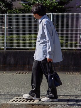 「STUDIOUS(ステュディオス)のアイテム(リング)」を使った、 mochizukitakuyaさん(メンズ・170cm)の秋コーディネート