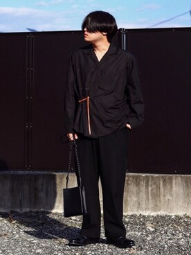 「STUDIOUS(ステュディオス)のアイテム(リング)」を使った、 mochizukitakuyaさん(メンズ・170cm)の秋コーディネート