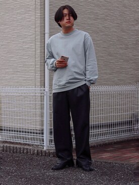 「STUDIOUS(ステュディオス)のアイテム(リング)」を使った、 mochizukitakuyaさん(メンズ・170cm)の秋コーディネート