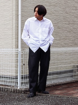 「STUDIOUS(ステュディオス)のアイテム(リング)」を使った、 mochizukitakuyaさん(メンズ・170cm)の秋コーディネート