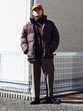 「STUDIOUS(ステュディオス)のアイテム(リング)」を使った、 mochizukitakuyaさん(メンズ・170cm)の秋コーディネート