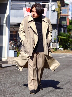 「STUDIOUS（ステュディオス）のアイテム（アクセサリー）」を使った、 mochizukitakuyaさん（メンズ・170cm）の秋コーディネート
