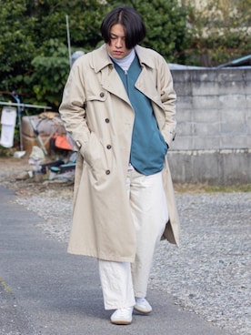 「STUDIOUS（ステュディオス）のアイテム（アクセサリー）」を使った、 mochizukitakuyaさん（メンズ・170cm）の秋コーディネート