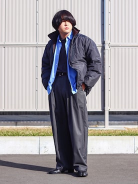  mochizukitakuyaさん（メンズ・170cm）の冬コーディネート