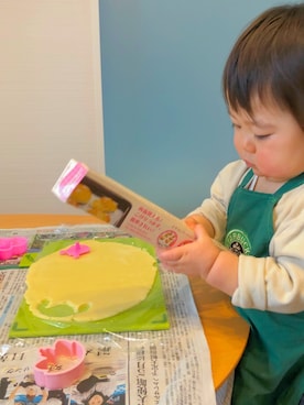 「1歳児」｜ぱんさん（キッズ・80cm）の春コーディネート