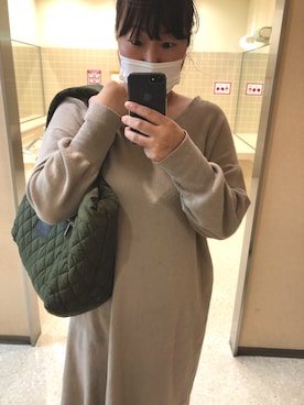 「アイテム（ワンピース/ドレス）」を使った、sachii0525さん（レディース・173cm・40代）の秋コーディネート