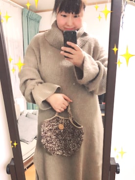 「アイテム（ワンピース/ドレス）」を使った、sachii0525さん（レディース・173cm・40代）の秋コーディネート