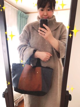 「アイテム（ワンピース/ドレス）」を使った、sachii0525さん（レディース・173cm・40代）の秋コーディネート