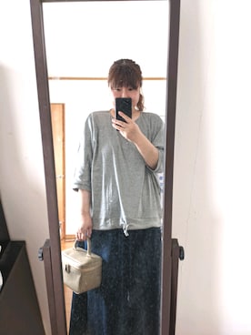 「LARU（ラル）のアイテム」を使った、sachii0525さん（レディース・173cm）の春コーディネート