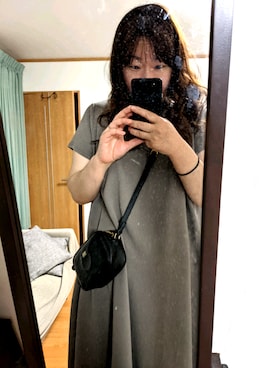 「アイテム（ワンピース/ドレス）」を使った、sachii0525さん（レディース・173cm・40代）の春コーディネート