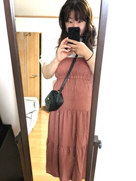 「アイテム（ワンピース/ドレス）」を使った、sachii0525さん（レディース・173cm・40代）の春コーディネート