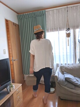 「LARU（ラル）のアイテム」を使った、sachii0525さん（レディース・173cm）の春コーディネート