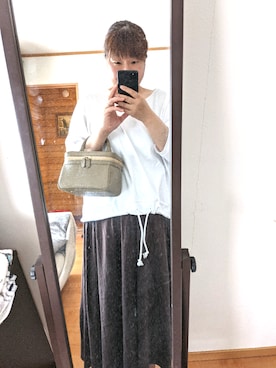 「LARU（ラル）のアイテム」を使った、sachii0525さん（レディース・173cm）の春コーディネート