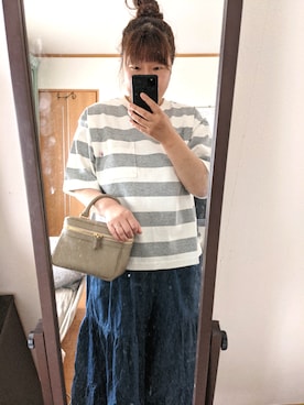 「LARU（ラル）のアイテム」を使った、sachii0525さん（レディース・173cm）の春コーディネート