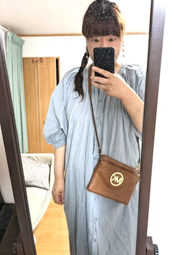 「アイテム（ワンピース/ドレス）」を使った、sachii0525さん（レディース・173cm・40代）の春コーディネート