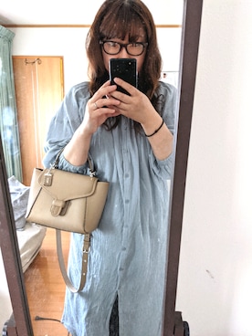 「アイテム（ワンピース/ドレス）」を使った、sachii0525さん（レディース・173cm・40代）の春コーディネート