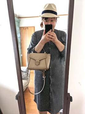 「アイテム（ワンピース/ドレス）」を使った、sachii0525さん（レディース・173cm・40代）の春コーディネート