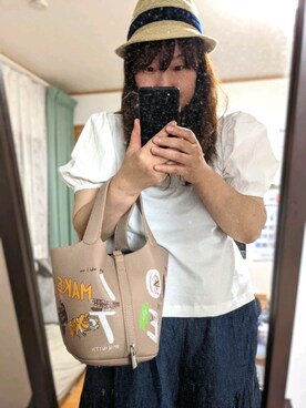 「LARU（ラル）のアイテム」を使った、sachii0525さん（レディース・173cm）の春コーディネート