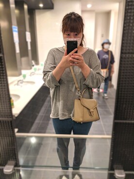 「LARU（ラル）のアイテム」を使った、sachii0525さん（レディース・173cm）の春コーディネート