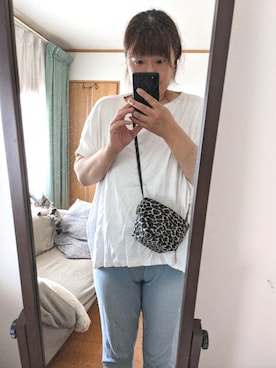 「LARU（ラル）のアイテム」を使った、sachii0525さん（レディース・173cm）の夏コーディネート