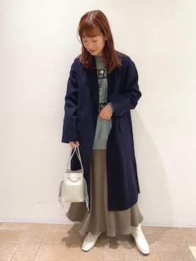 BY ビーバーリバーテーラードコート ◇を使った人気ファッション